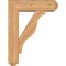 Ekena Millwork Funston Craftsman Smooth Bracket w/ Offset Brace, Western Red Cedar, 7 1/2"W x 26"D x 34"H BKT0806X26X34FST04SWR - alternate 4